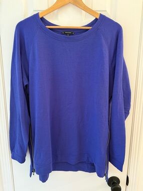 Stella & Dot Side Zip Pullover